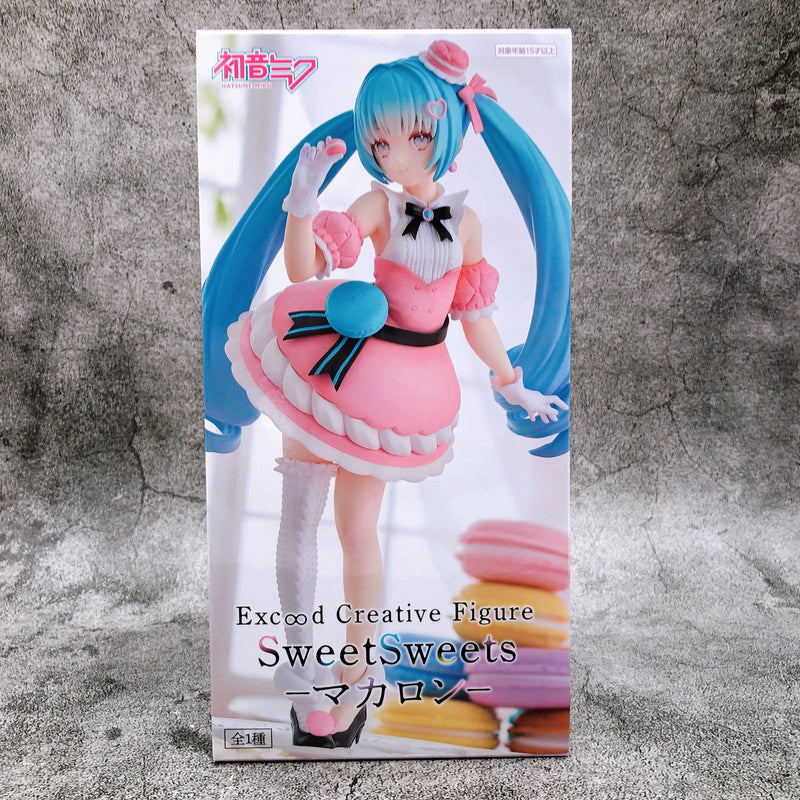 Hatsune Miku Macarons Exc∞d Creative Figure SweetSweets [FuRyu]