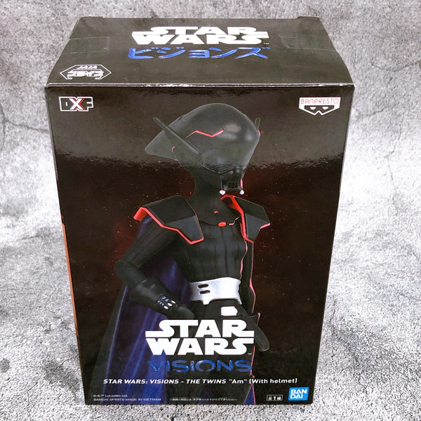 Banpresto Star Wars Visions - Figura Twins 'Am' Con Elmo, 18 Cm, Collezionabile