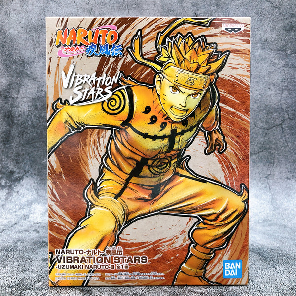 Naruto Shippuden Naruto Uzumaki (Nine-Tails Chakra Mode) VIBRATION STARS III [BANPRESTO]