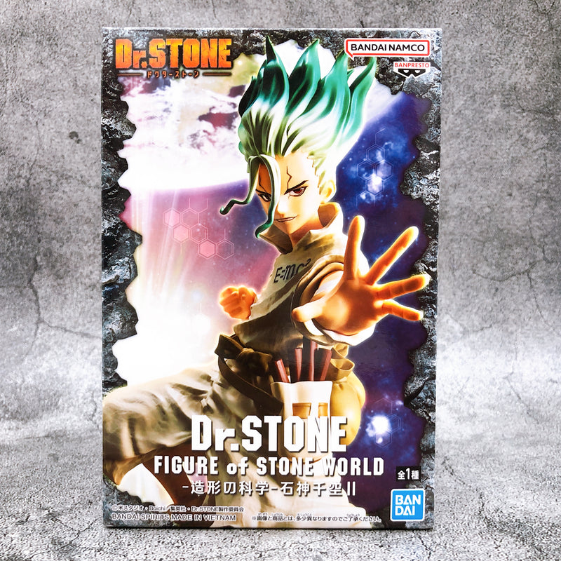 Dr.STONE Senku Ishigami II FIGURE of STONE WORLD The Science of Modeling [BANPRESTO]