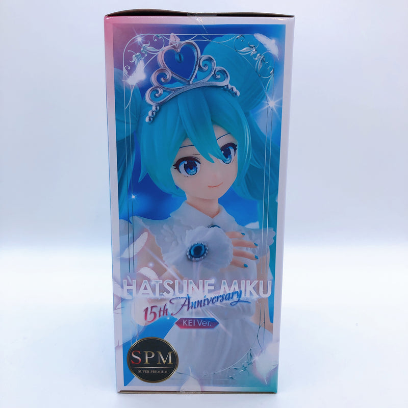 Hatsune Miku 15th Anniversary KEI Ver. Super Premium Figure [SEGA]