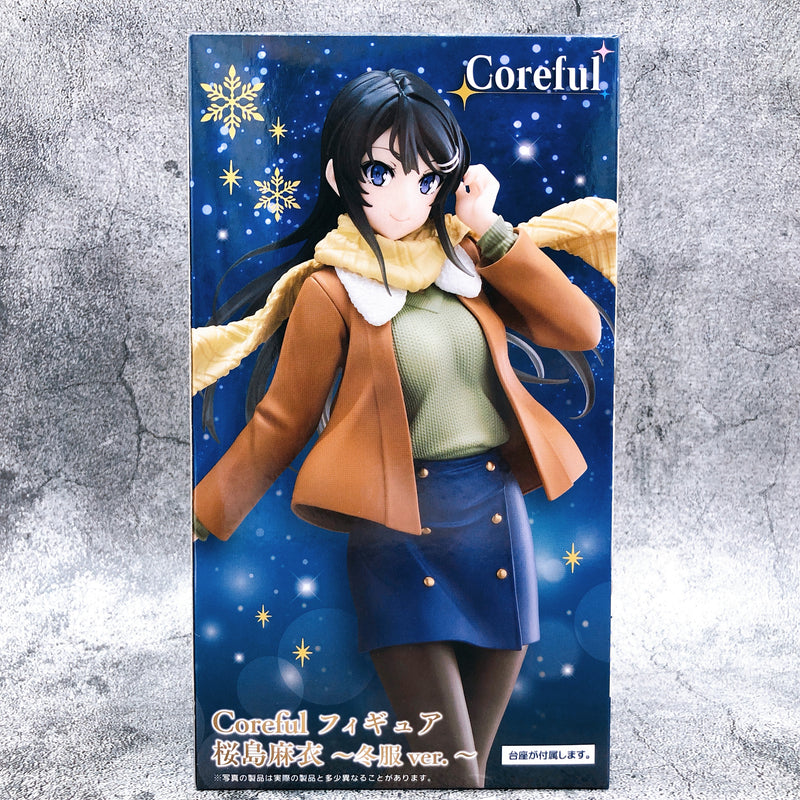 Rascal Does Not Dream of a Dreaming Girl Mai Sakurajima Winter Clothes ver. Coreful Figure [Taito]