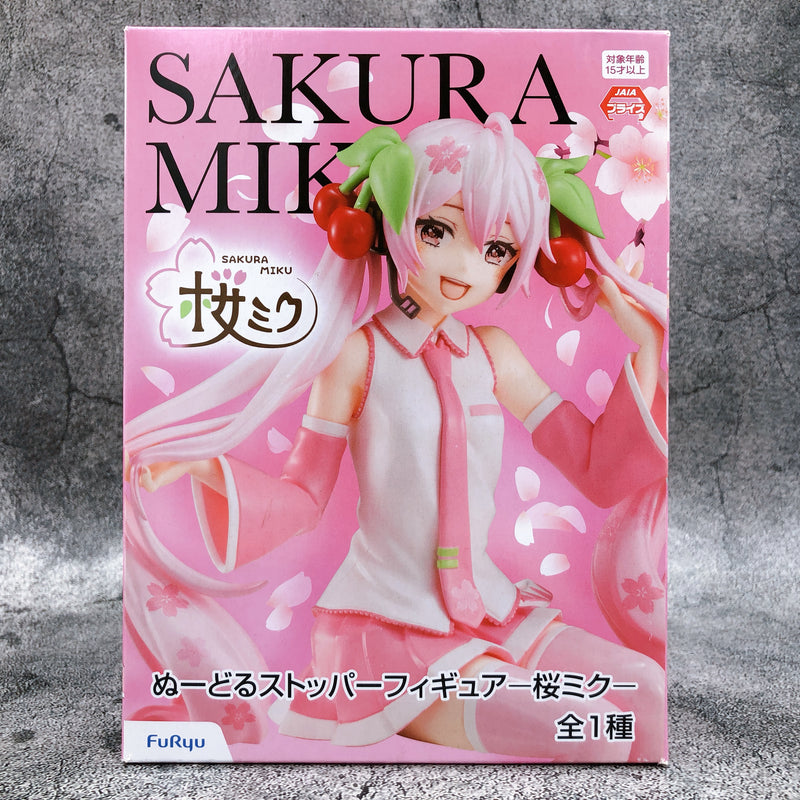 Hatsune Miku Sakura Miku Noodle Stopper Figure [FuRyu]