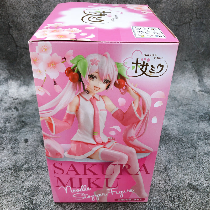 Hatsune Miku Sakura Miku Noodle Stopper Figure [FuRyu]