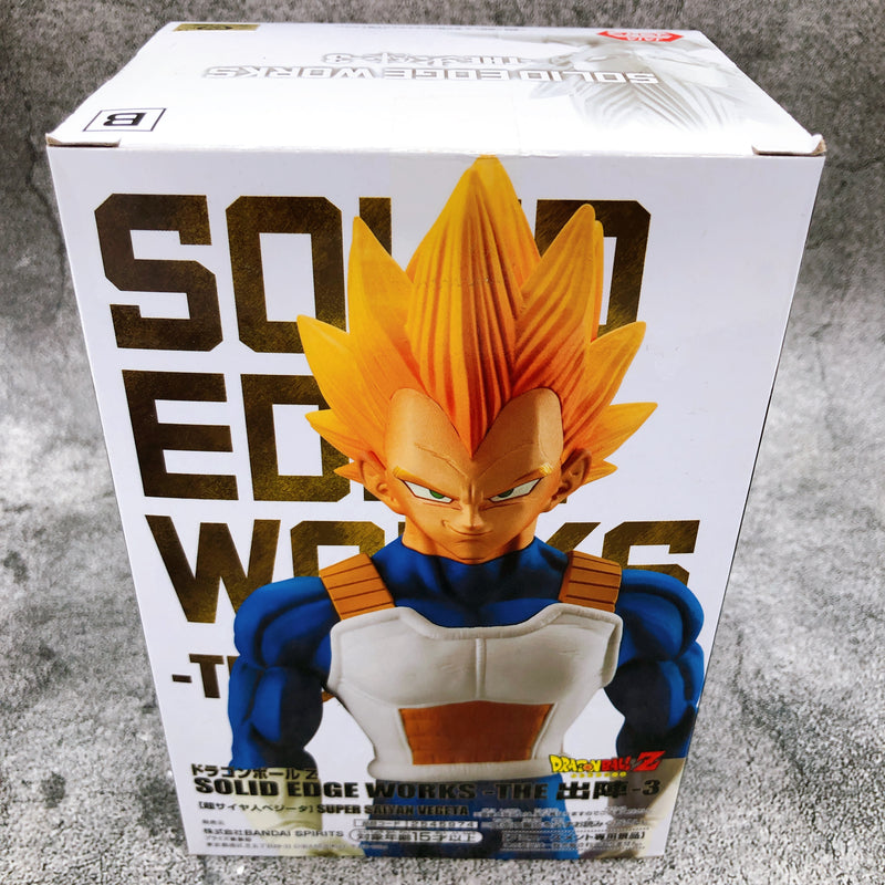 Dragon Ball Z Super Saiyan Vegeta SOLID EDGE WORKS -THE Departure-3 [BANPRESTO]