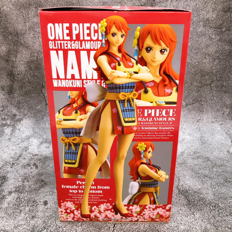 Banpresto - One Piece Glitter & Glamours - Nami Wanokuni II Version A Statue