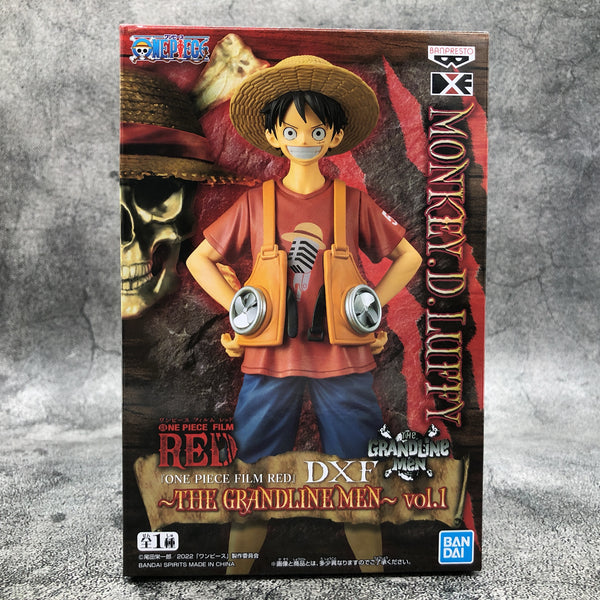 One Piece Film Red Monkey D. Luffy DXF THE GRANDLINE MEN vol.1 [BANPRESTO]