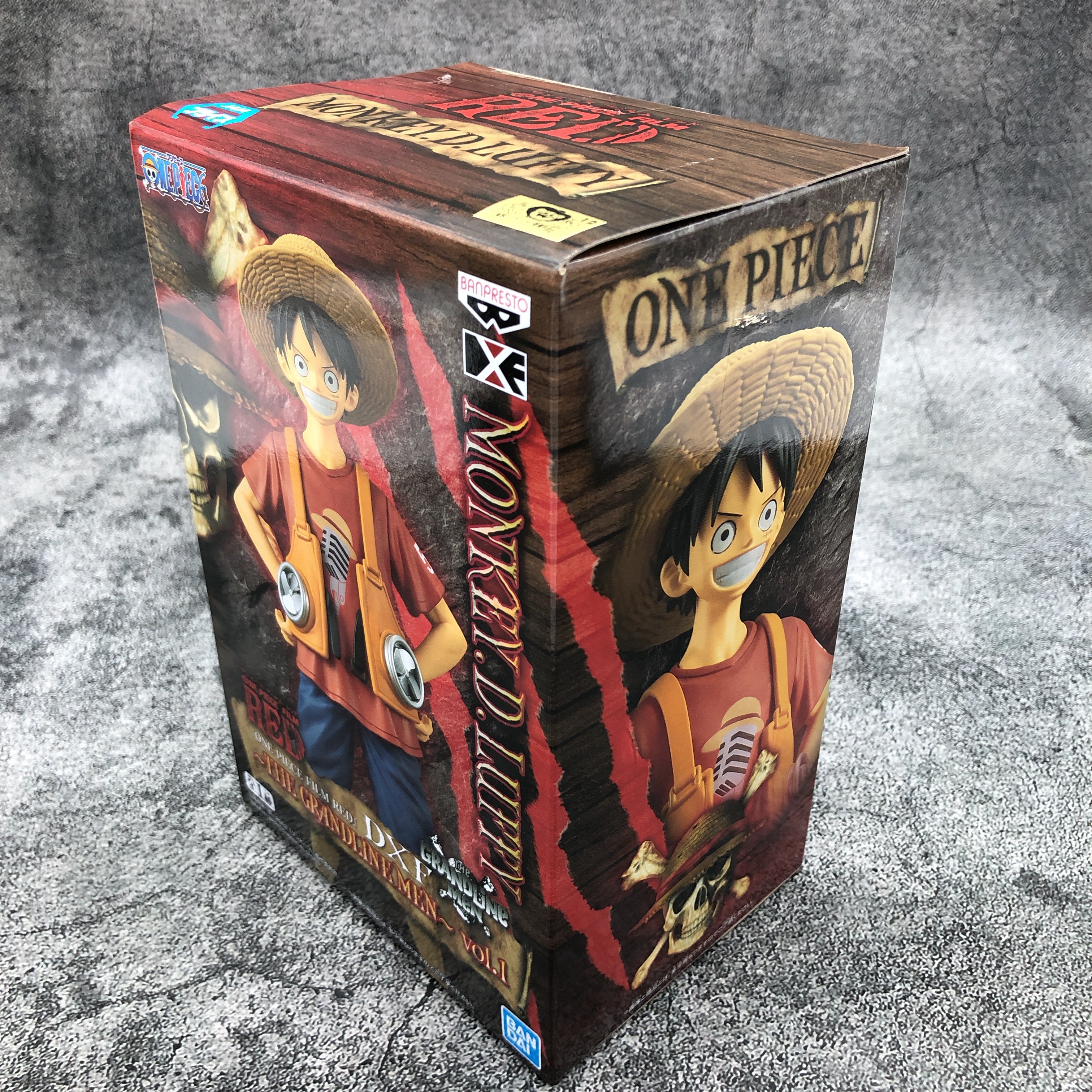 One Piece Film Red Monkey D. Luffy DXF THE GRANDLINE MEN vol