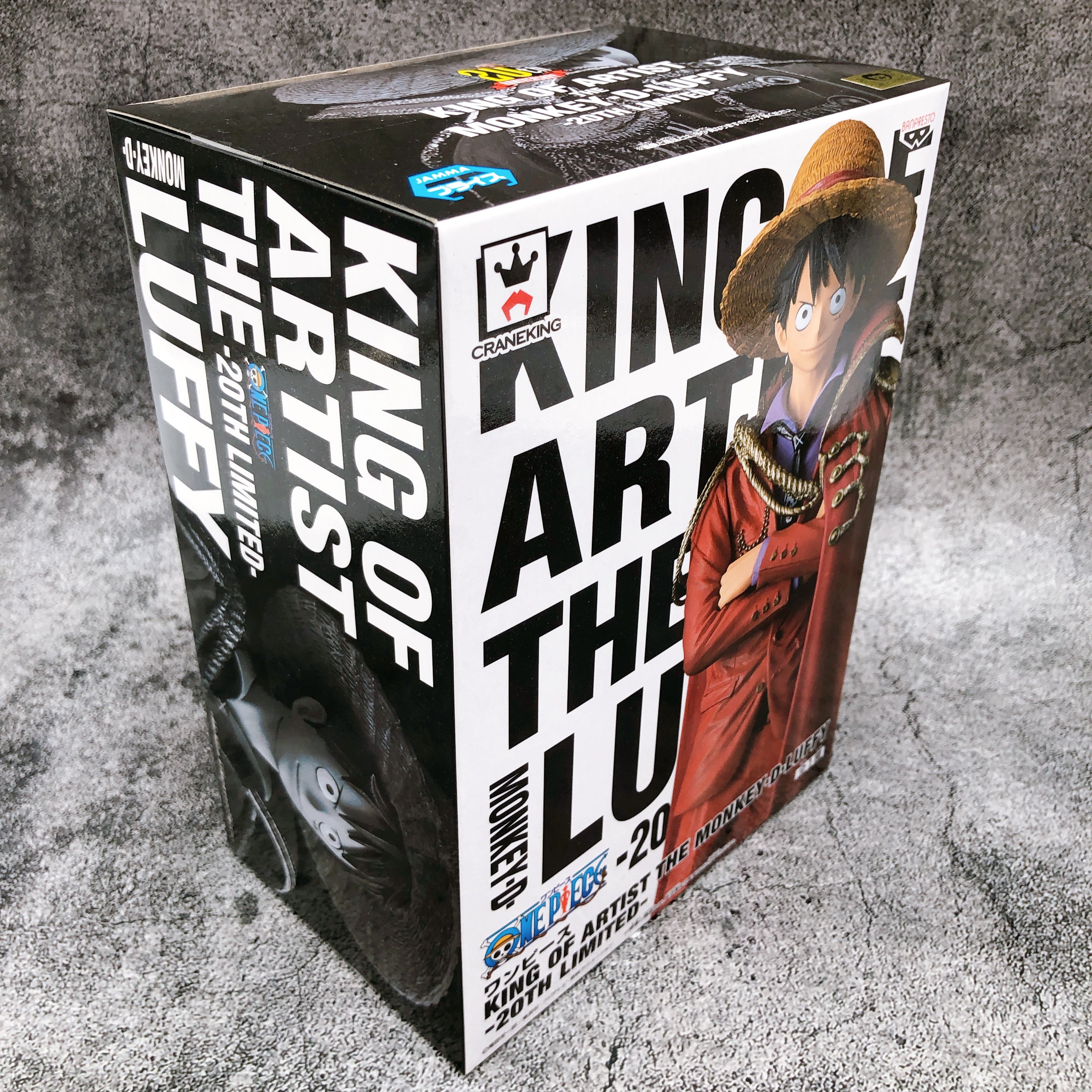 ONE PIECE Monkey D. Luffy KING OF ARTIST THE MONKEY.D.LUFFY -20TH LIMI