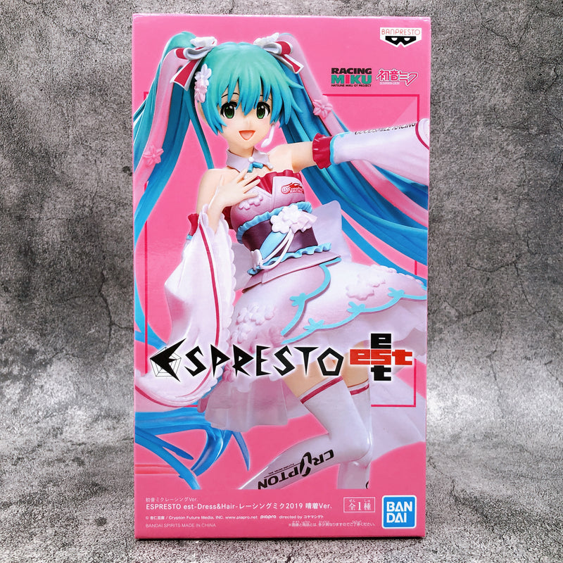 Hatsune Miku Racing Ver. ESPRESTO est-Dress＆Hair-Racing Miku2019 Haregi Ver. [BANPRESTO]