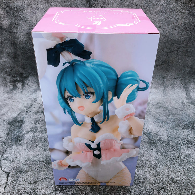 Hatsune Miku White Rabbit Baby Pink BiCute Bunnies Figure [FuRyu]