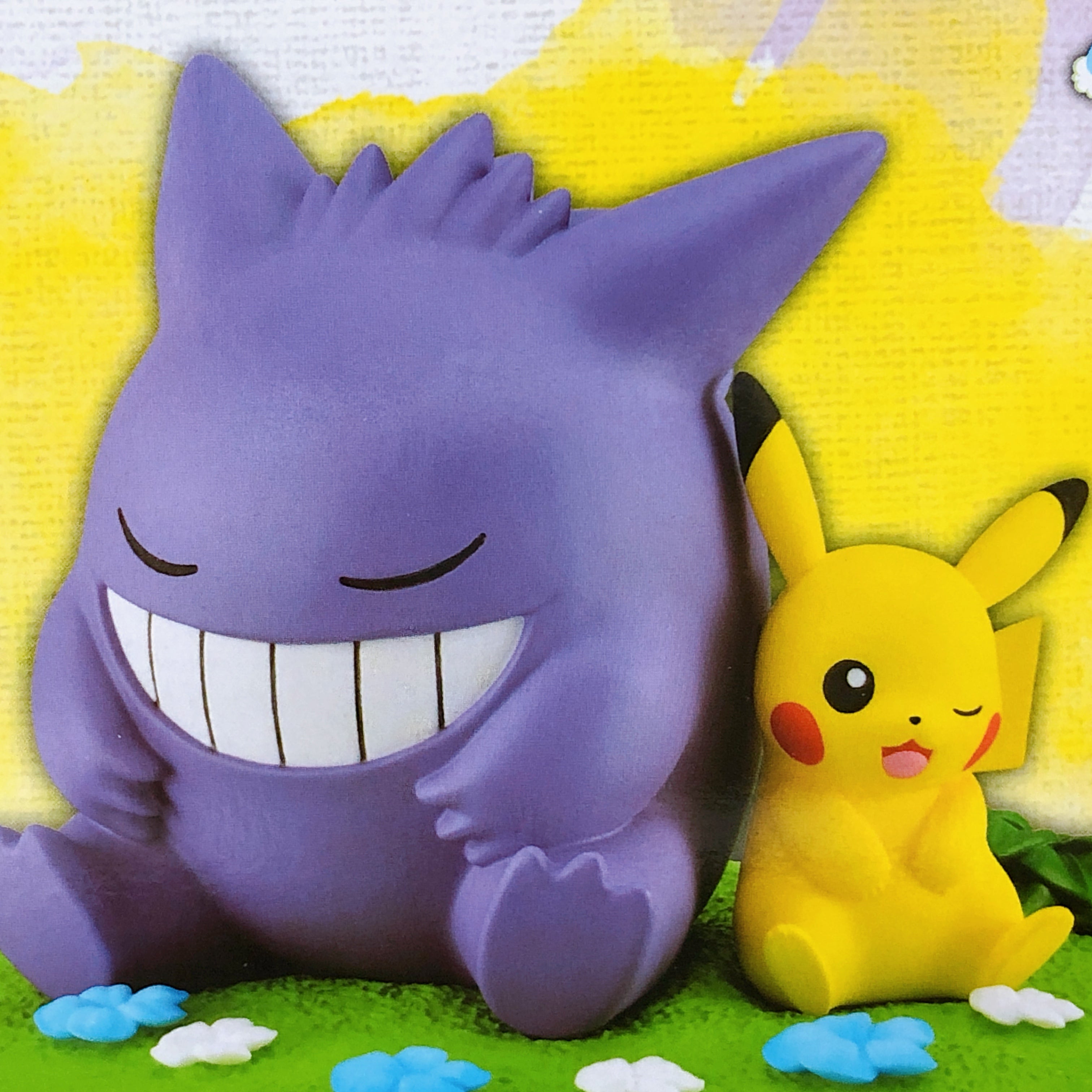 Pokemon Pikachu & Gengar Kutsurogi Time Figure [BANPRESTO]