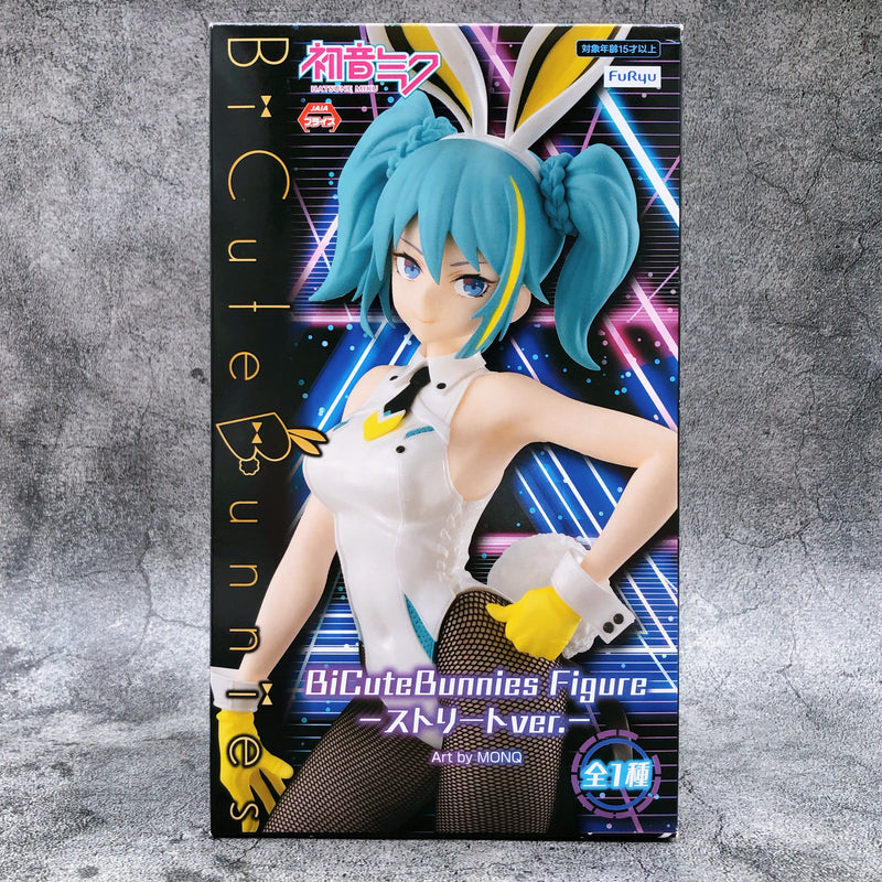 Hatsune Miku Street ver. BiCute Bunnies Figure [FuRyu]