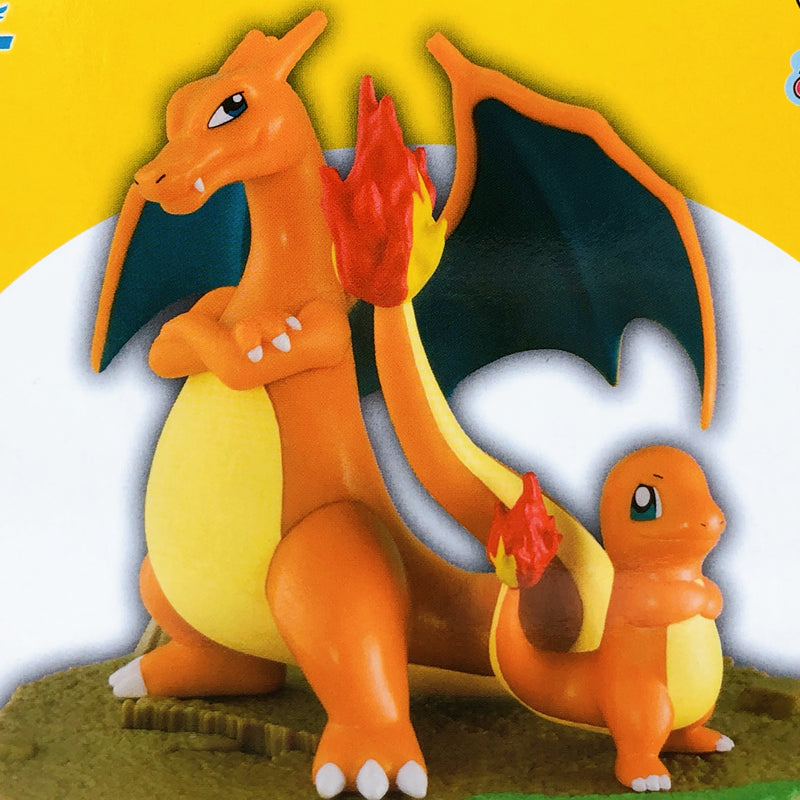 Pokemon Charmander & Charizard Shippo Mite Mite Figure [BANPRESTO]