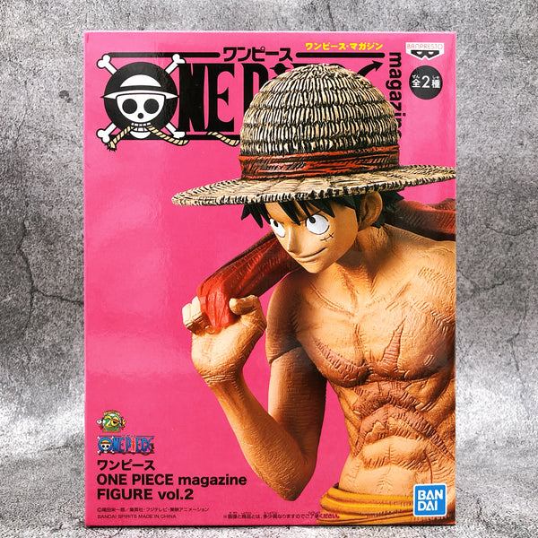 ONE PIECE Monkey D. Luffy (Full Color) magazine FIGURE Vol.2 [BANPRESTO]