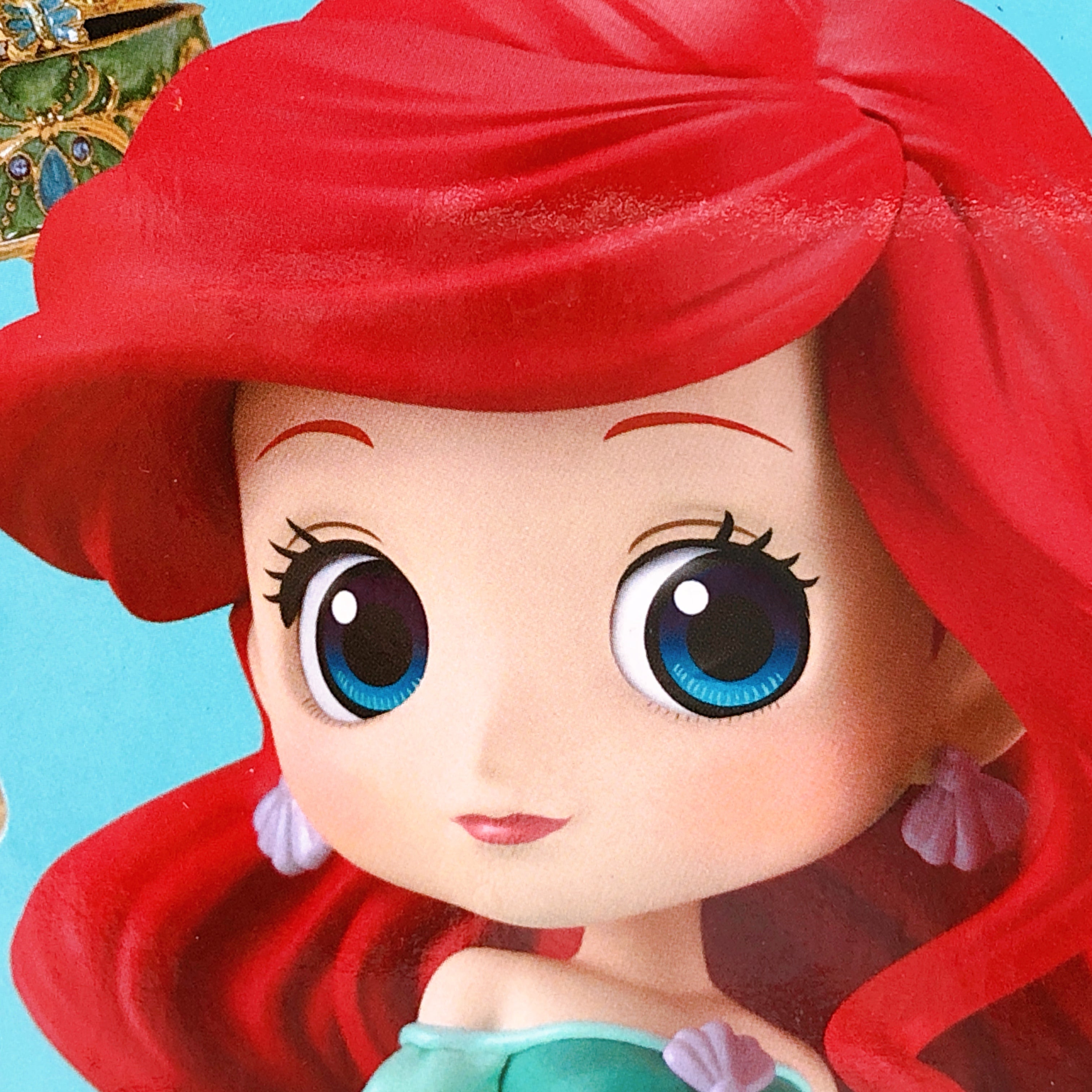 DISNEY Little Mermaid Ariel (Green Dress) Q posket Disney Characters - DISNEY Little Mermaid Ariel (Green Dress) Q posket Disney Characters -