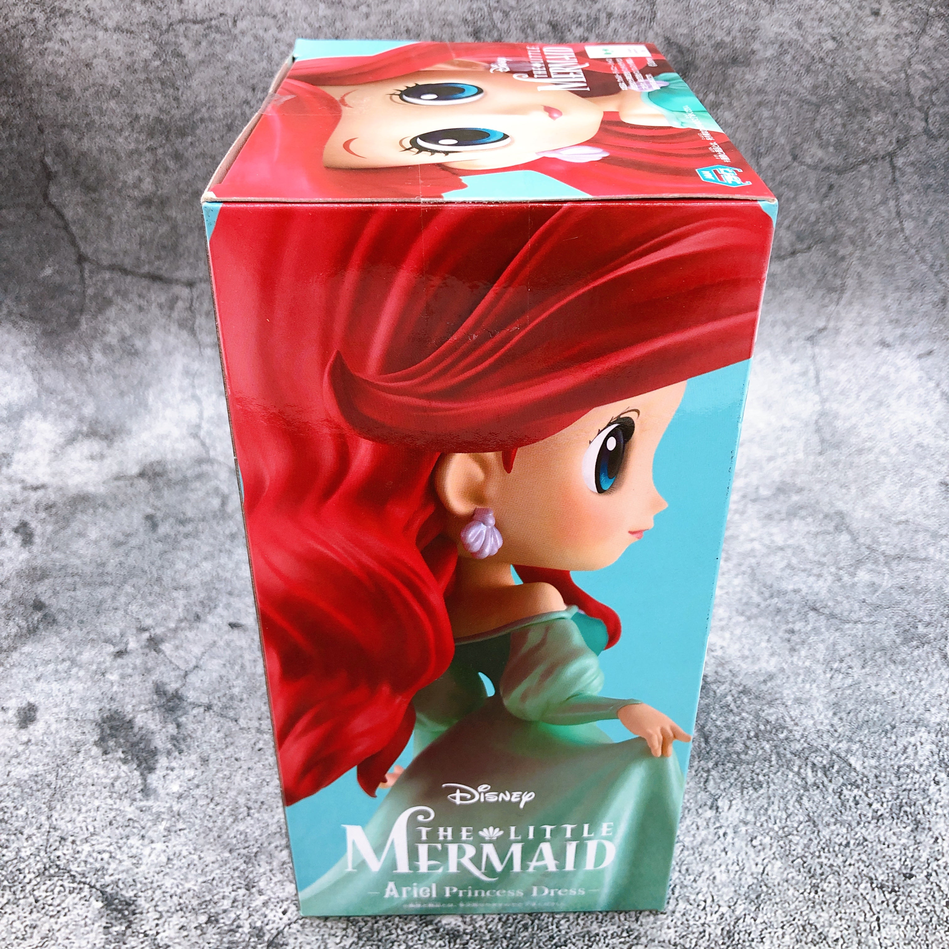 DISNEY Little Mermaid Ariel (Green Dress) Q posket Disney Characters - DISNEY Little Mermaid Ariel (Green Dress) Q posket Disney Characters -