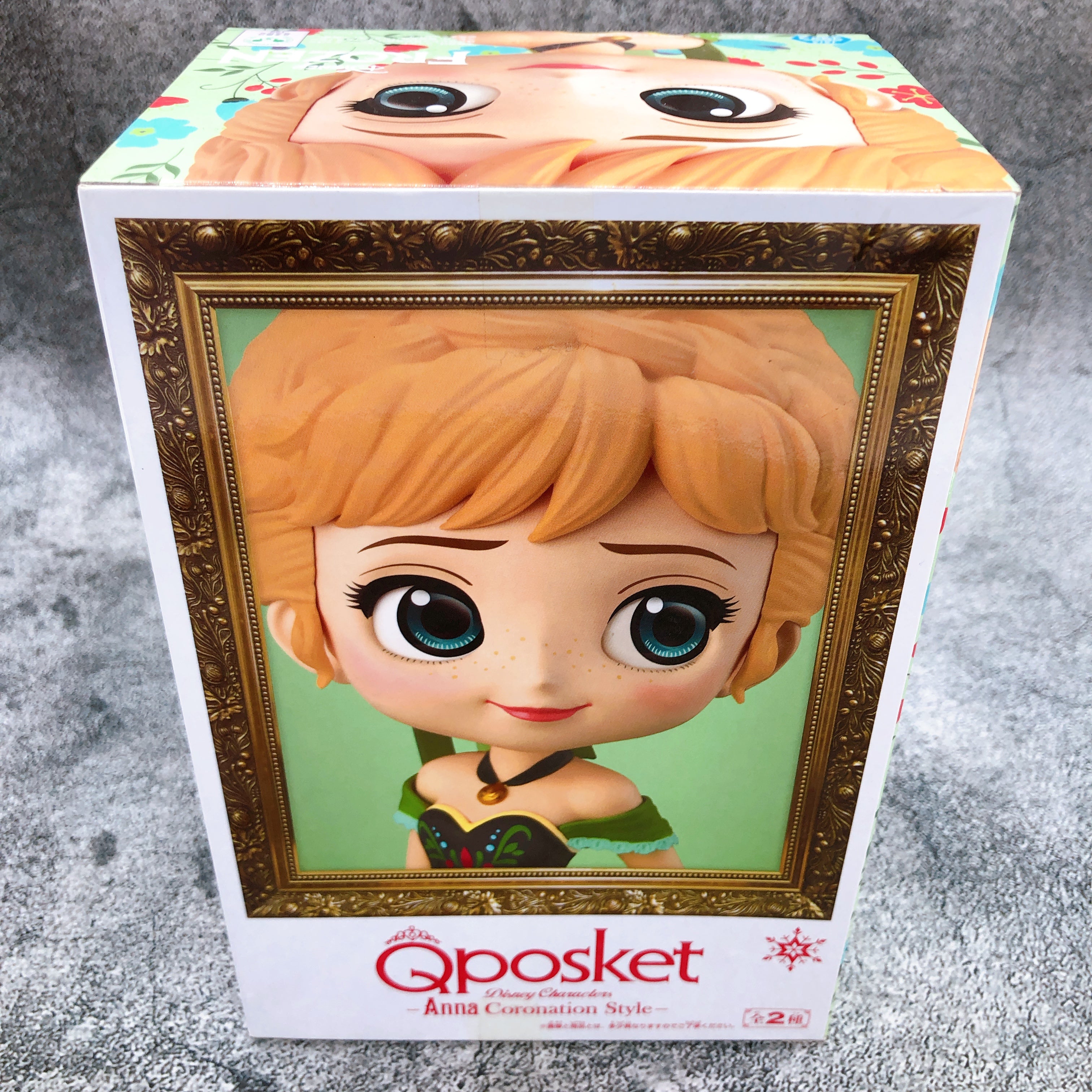 DISNEY Frozen Anna (Pastel Color) Q posket Disney Characters-Anna Coro