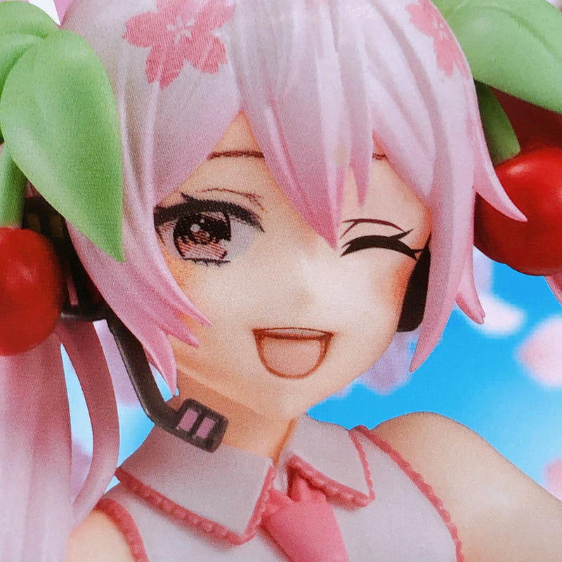 Hatsune Miku Sakura Miku Wink ver. Noodle Stopper Figure [FuRyu]