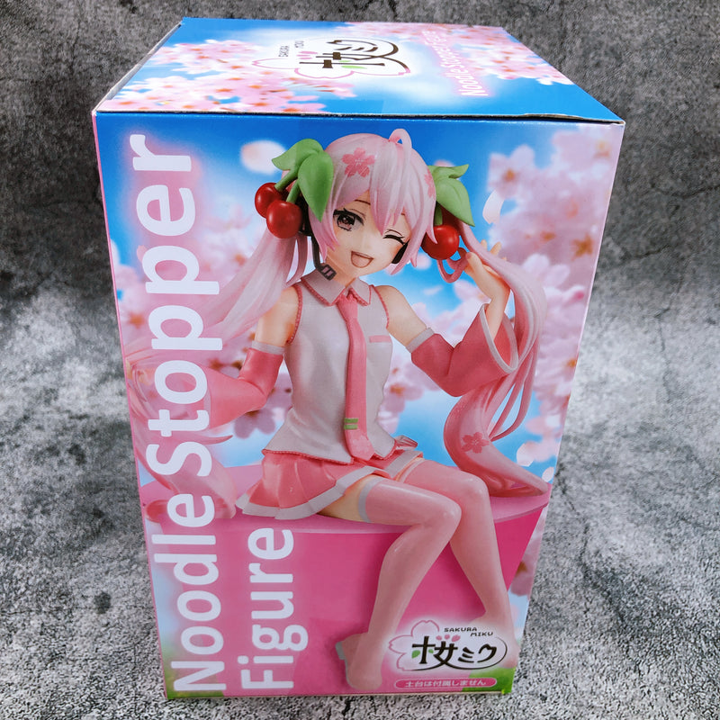 Hatsune Miku Sakura Miku Wink ver. Noodle Stopper Figure [FuRyu]