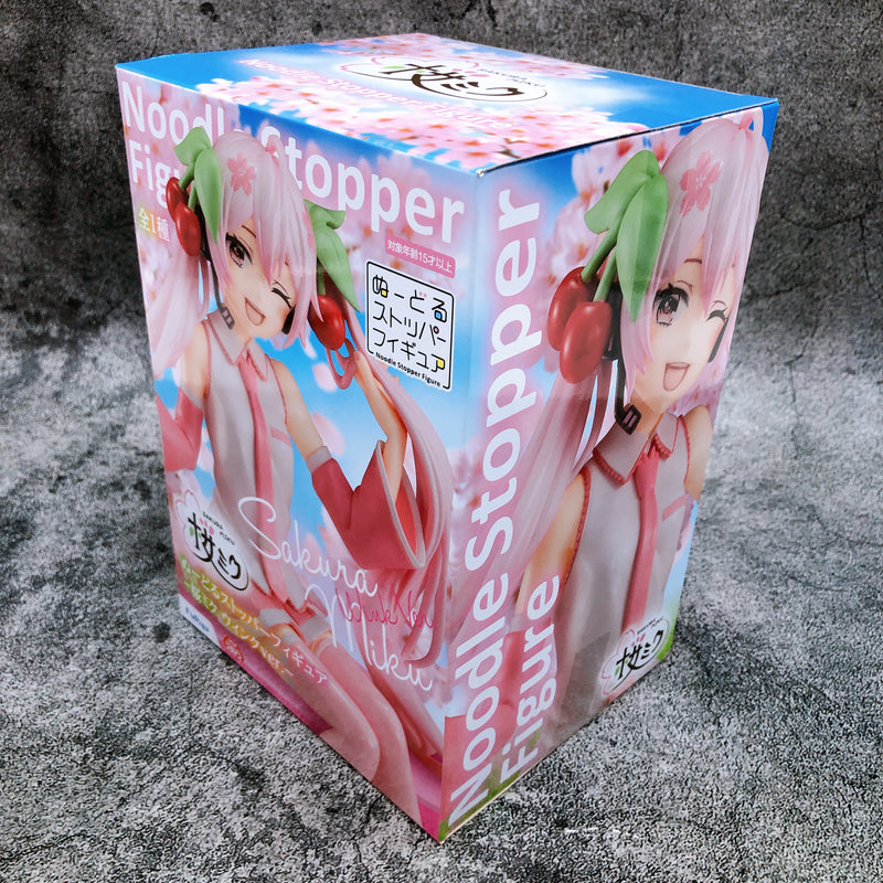 Hatsune Miku Sakura Miku Wink ver. Noodle Stopper Figure [FuRyu]