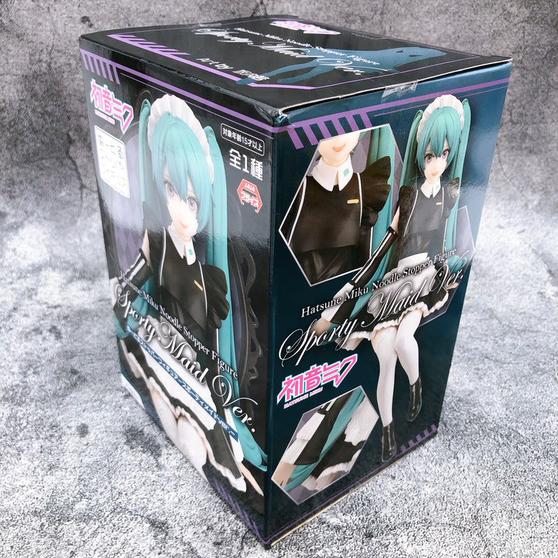 Hatsune Miku Sporty Maid Ver. Noodle Stopper Figure [FuRyu]