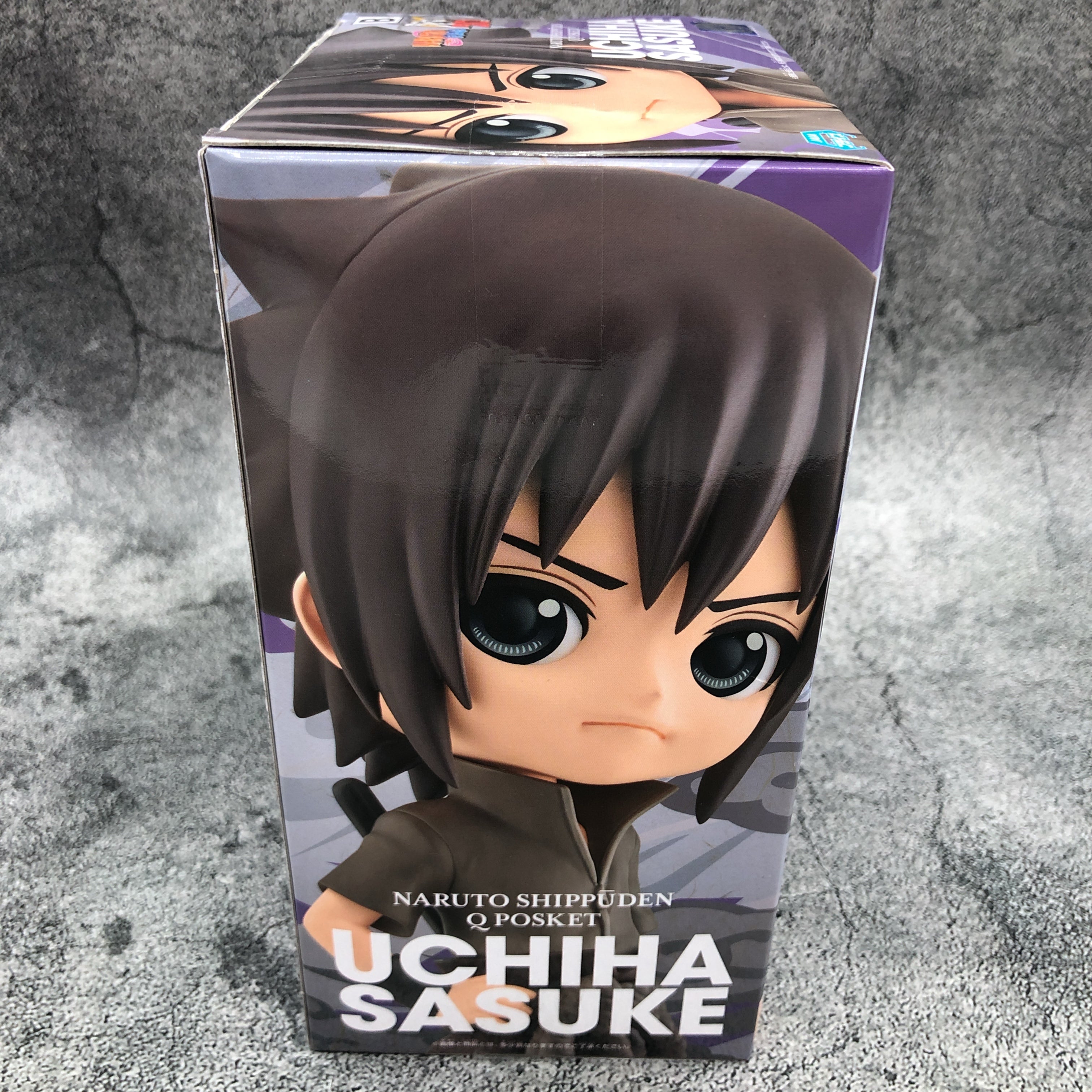 Naruto Shippuden Sasuke Uchiha (B) Q posket [BANPRESTO]