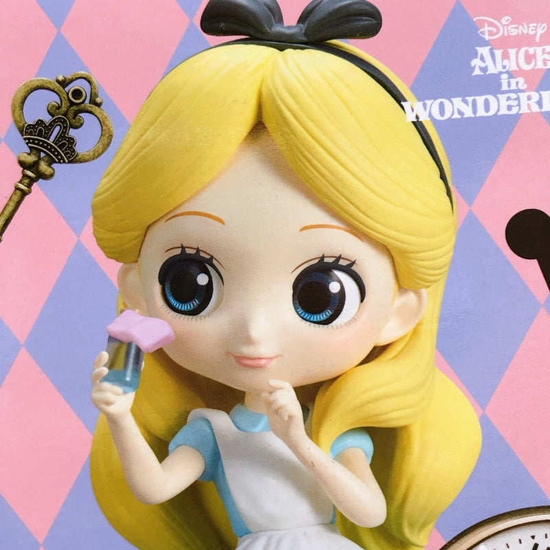 DISNEY Alice in Wonderland Alice Q posket Disney Characters -Alice Thinking Time- [BANPRESTO]