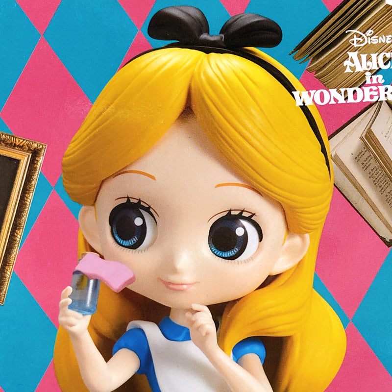 DISNEY Alice in Wonderland Alice Q posket Disney Characters -Alice Thinking Time- [BANPRESTO]