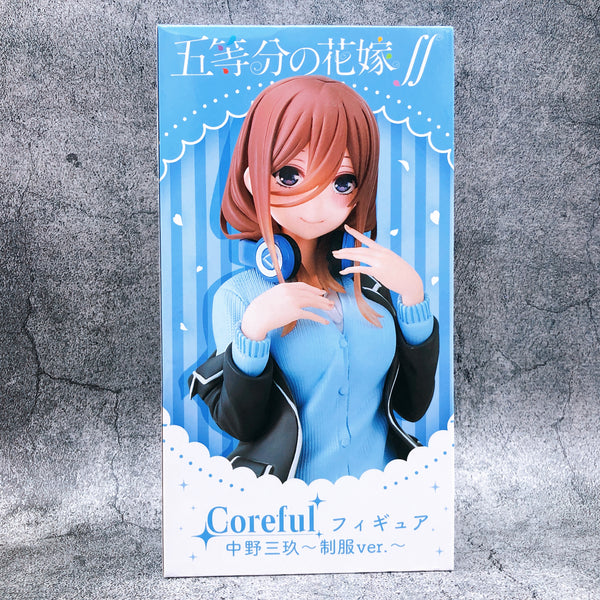 The Quintessential Quintuplets - Season 2 Miku Nakano Uniform Ver. Renewal Coreful Figure [Taito]