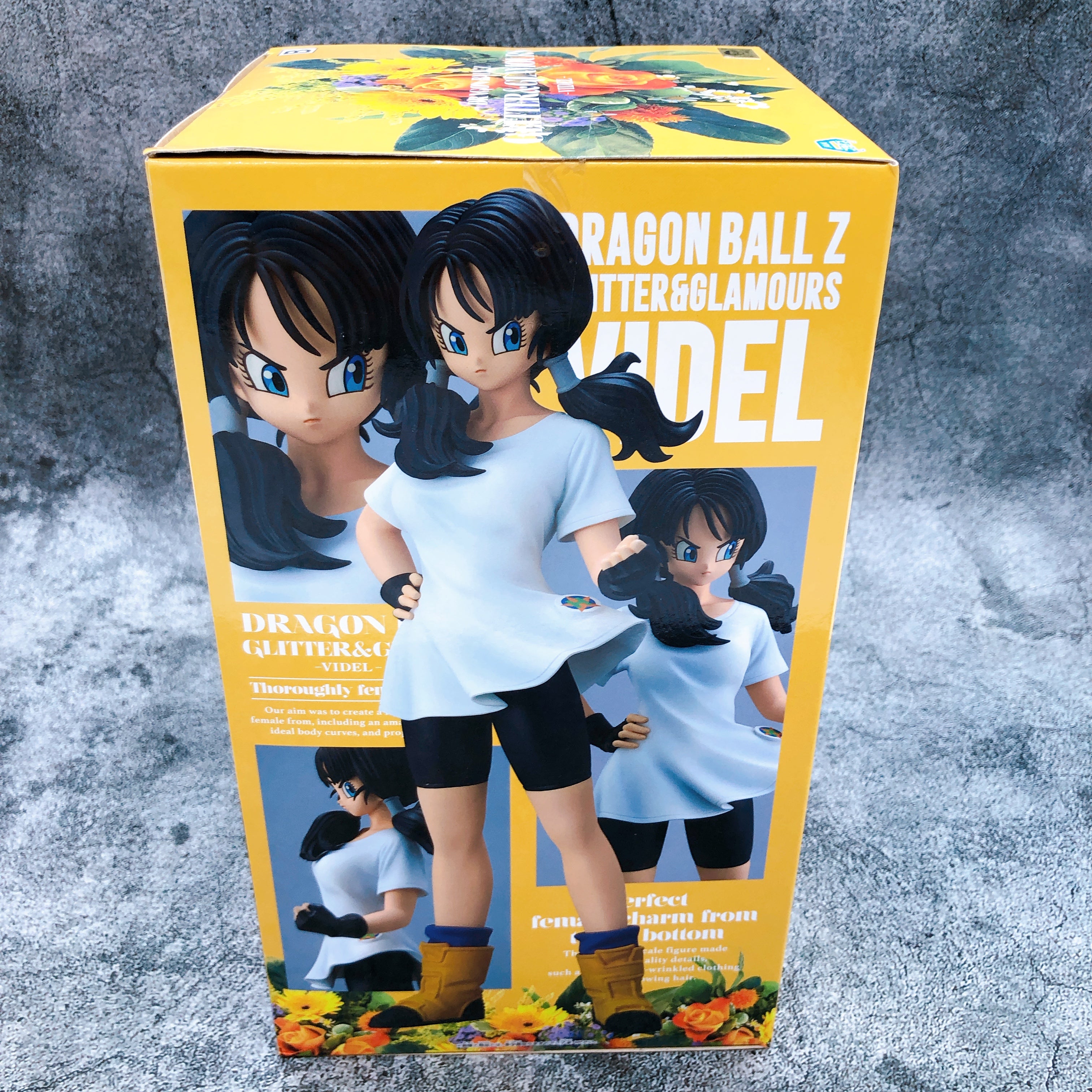 Dragon Ball Z Videl (B・Yellow) GLITTER＆GLAMOURS [BANPRESTO]