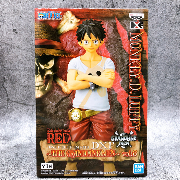 ONE PIECE FILM RED Monkey D. Luffy DXF THE GRANDLINE MEN vol.6 [BANPRESTO]