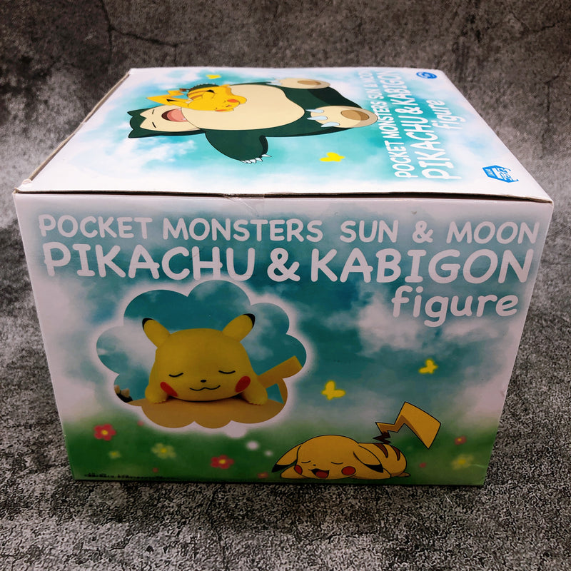 Pokemon Sun & Moon Pikachu & Snorlax Figure [BANPRESTO]