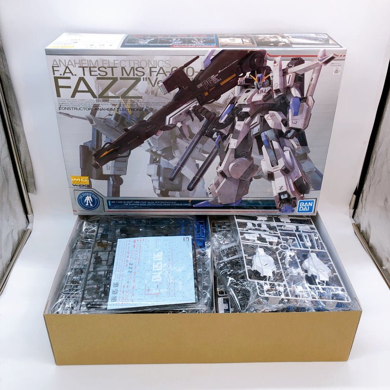MG  FAZZ Ver.Ka [Titanium Finish [Gundam Base Limited